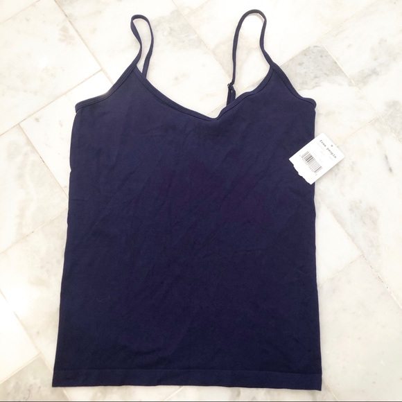 Free People Tops - NWT Free People navy tank